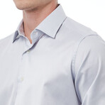 Augusto Regular Fit Button-Up Italian Collar Shirt // Pearl (Euro Size: 40)