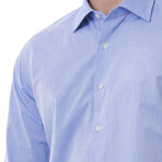 Ivan Regular Fit Button-Up Italian Collar Shirt // Blue (Euro Size: 39)