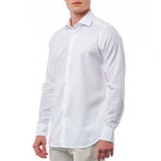 Lorenzo Slim Fit Button-Up French Collar Shirt // White (Euro Size: 39)