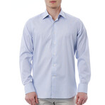Diego Regular Fit Button-Up Italian Collar Shirt // Gray (Euro Size: 39)