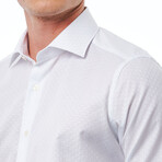 Lorenzo Slim Fit Button-Up French Collar Shirt // White (Euro Size: 39)
