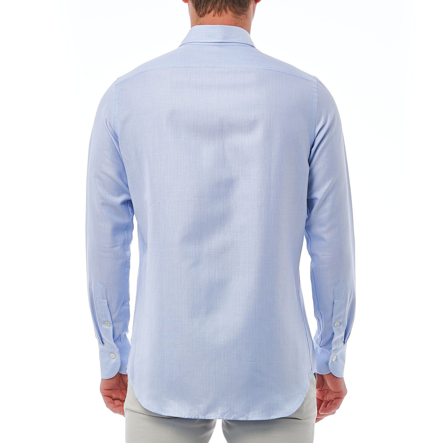 Arthur Regular Fit Button-Up Italian Collar Shirt // Blue (Euro Size ...
