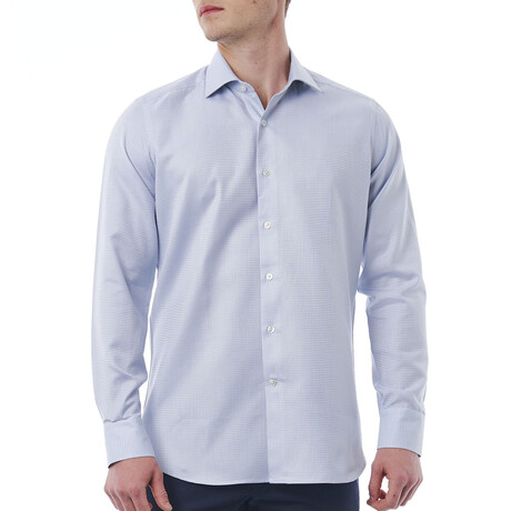 Louis Slim Fit Button-Up French Collar Shirt // White (Euro Size: 39)