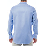 Walter Regular Fit Button-Up Italian Collar Shirt // Blue (Euro Size: 40)