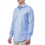 Walter Regular Fit Button-Up Italian Collar Shirt // Blue (Euro Size: 40)