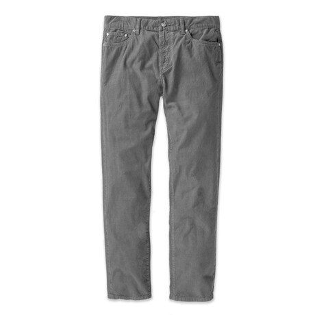 Townes 5-Pocket Cord Slim-Fit Pants // Shade (28WX30L)