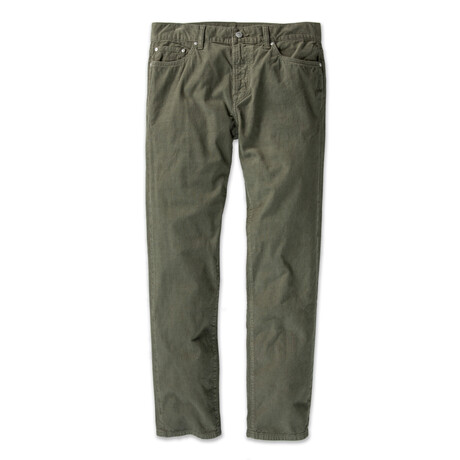 Townes 5-Pocket Cord Slim-Fit Pants // Safari (28WX30L)