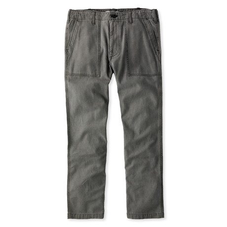 Voyager Utility Straight-Fit Pants // Faded Black (28WX30L)