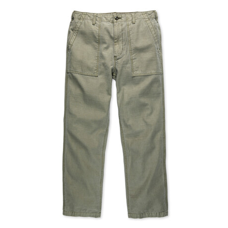 Voyager Utility Straight-Fit Pants // Olive Drab (29WX30L)