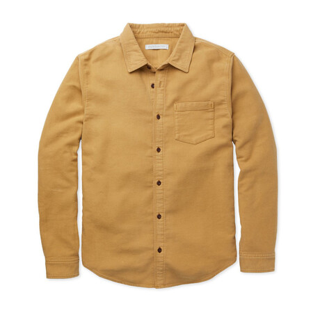 Lost Coast Moleskin Shirt // Curry (S)