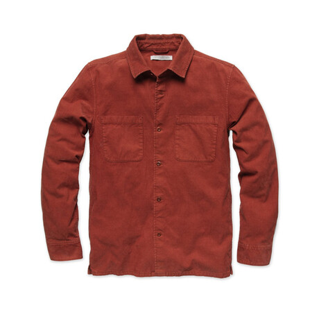 Townes Corduroy Shirt // Henna (S)