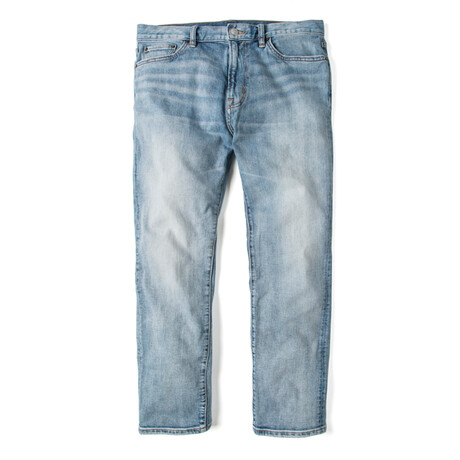 Local Straight Denim Pants // Baja Blue (28WX30L)