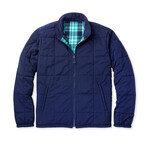 Blanket Evolution Jacket // Mineral Blue Track Plaid (2XL)