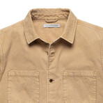 Townes Corduroy Shirt // Sand (XL)