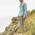 Blanket Shirt // Adriatic Lucient Plaid (M)