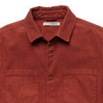 Townes Corduroy Shirt // Henna (L)