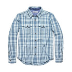 Blanket Shirt // Adriatic Lucient Plaid (M)