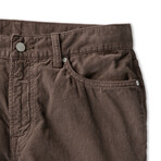 Townes 5-Pocket Cord Slim-Fit Pants // Bison (34WX32L)