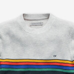 Nostalgic Sweater // OK Retro Rainbow (2XL)