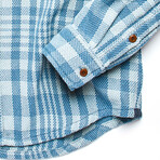 Blanket Shirt // Adriatic Lucient Plaid (M)