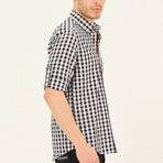 Keenan Button Down Shirt // Black (Small)