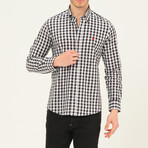 Keenan Button Down Shirt // Black (Small)