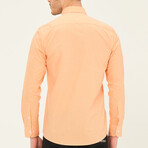Gary Button Down Shirt // Orange (Small)