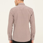 Gary Button Down Shirt // Brown (Small)