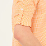 Gary Button Down Shirt // Orange (Small)