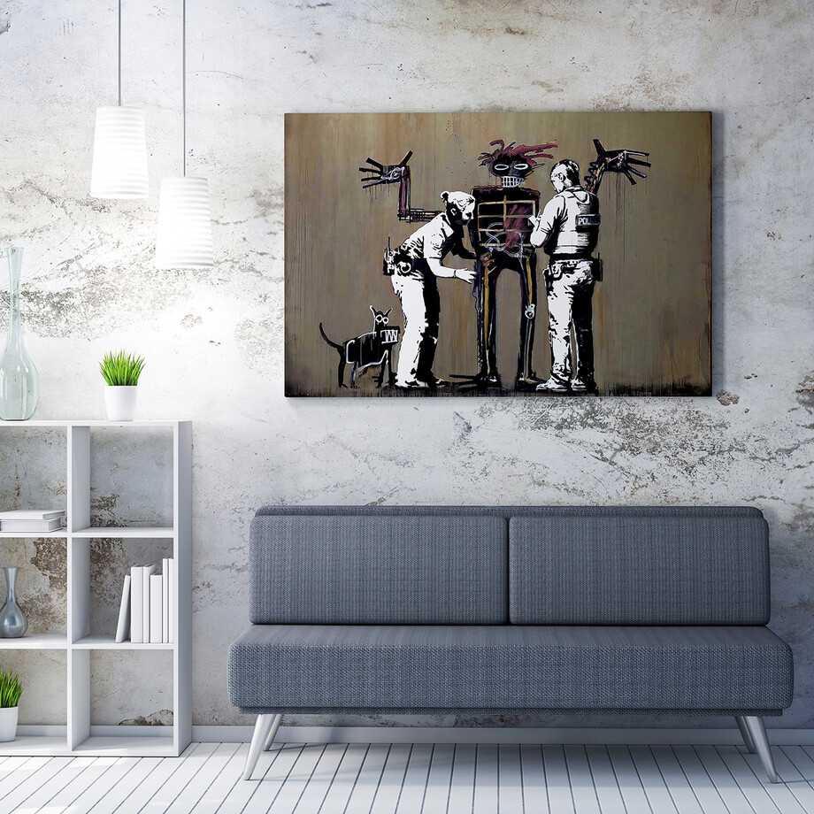 Banksy On Canvas - Gallery Wrapped Prints - Touch of Modern