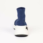 Bolt Sock Sneakers // Dark Navy (Euro Size: 39)