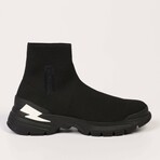 Bolt Sock Sneakers // Black (Euro Size: 39)