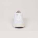 Bolt Lace-Up Sneakers // White (Euro Size: 39)