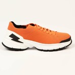 Bolt Lace-Up Sneakers // Orange (Euro Size: 39)