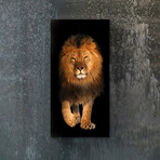 Animal Series // Lion (48"H x 16"W x 0.5"D)