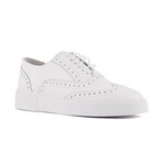 Oxford Style Sneaker // White (Euro: 42)