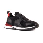 Oslo Sneakers // Black + Red (Euro: 44)