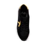 Istanbul Sneakers // Black + Yellow (Euro: 39)