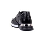 Metal Accent Sneaker // Black (Euro: 43)