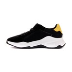 Istanbul Sneakers // Black + Yellow (Euro: 39)