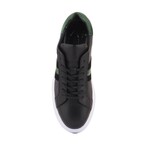 Tokyo Sneakers // Black + Green (Euro: 40)