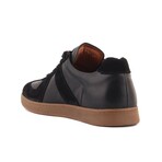 Naples Sneakers // Black + Brown (Euro: 40)