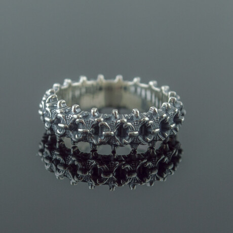 Spine Ring // Silver (6)