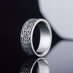 Ornament Style Ring // Silver (7)