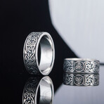 Ornament Style Ring // Silver (7)