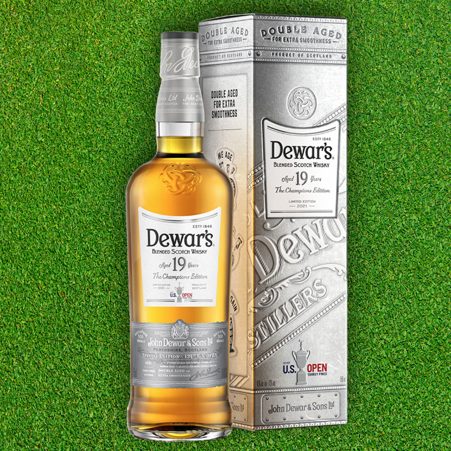 Dewar's US Open Edition 19 Year Blended Scotch Whisky - Premier Scotch ...