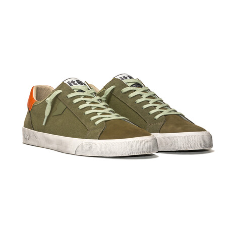 Olive Branch // Green + Orange (Euro: 45)