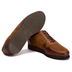 Sirius Leather Sneakers // Cognac (US: 7)