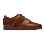 Siero Leather Sneakers // Chestnut (US: 11)