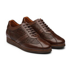 Rubio Leather Sneakers // Dark Brown (US: 7)